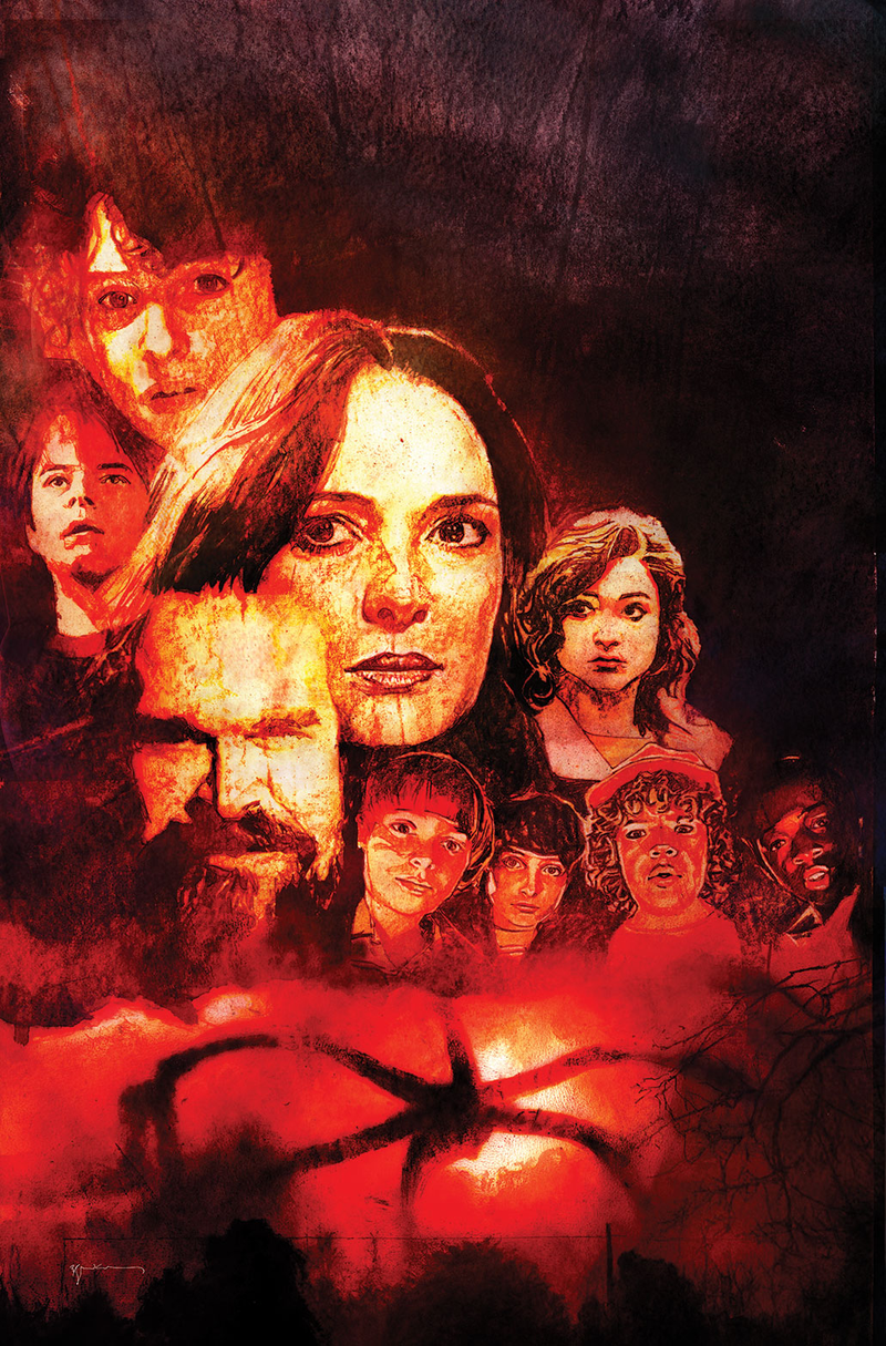 Illustration for article titled Stranger Things Is Getting a Striking New Art Book, and We've Got a Peek Inside